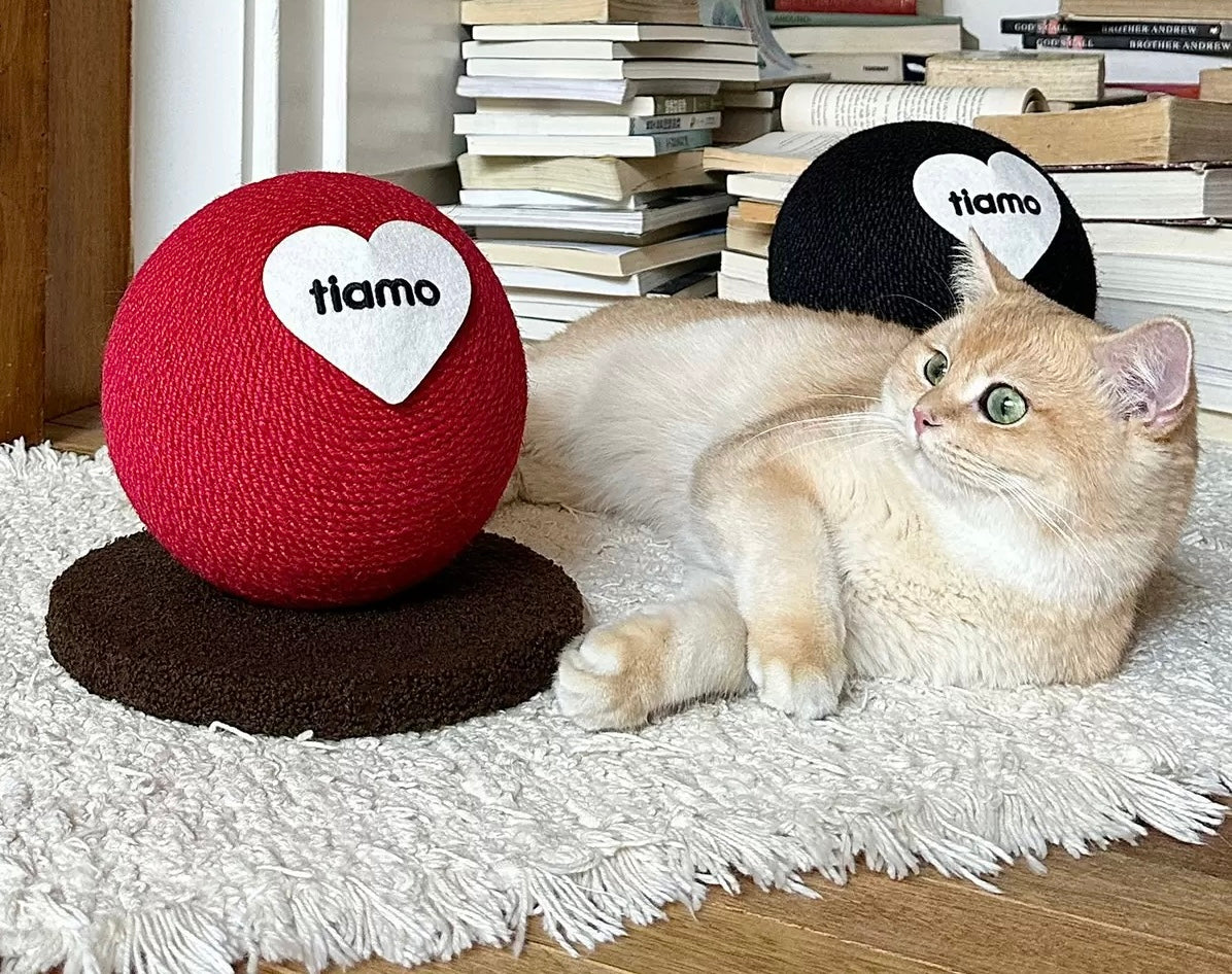 HoMings Pet Sisal Cat Scratching Ball