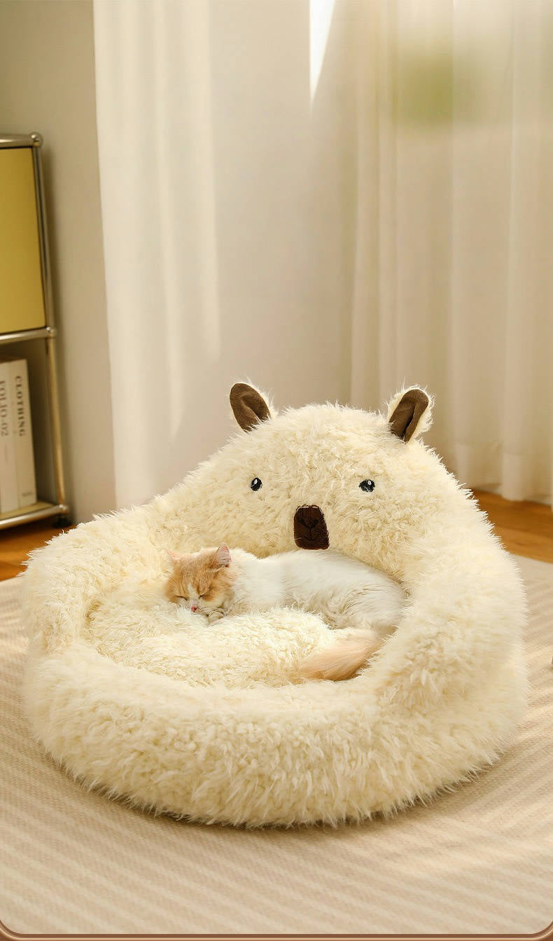 HoMings Pet Cozy Alpaca Bed